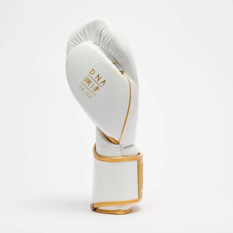 LEONE DNA PREMIUM BOXING GLOVES-white